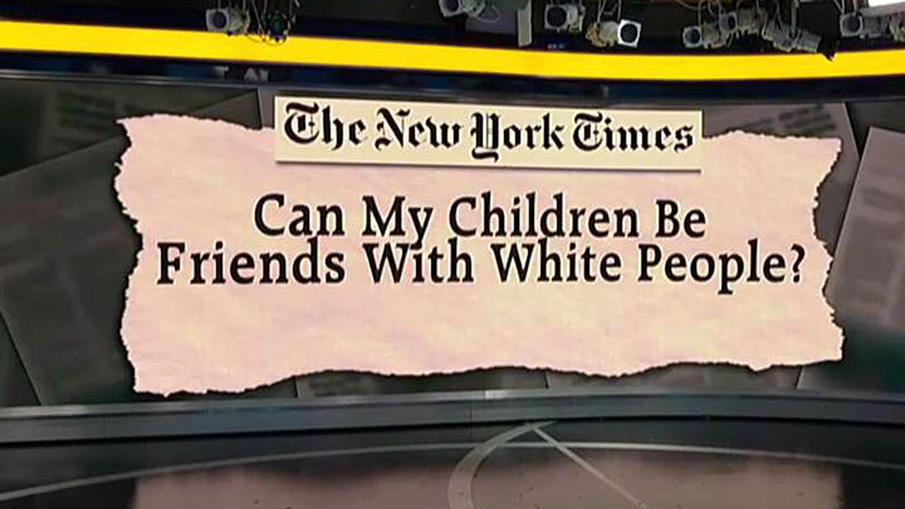 Op-ed asks if kids can befriend white people under Trump