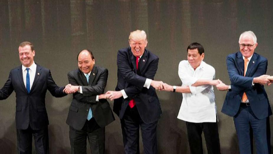 Huckabee on media's 'hit job' against Trump's Asia trip