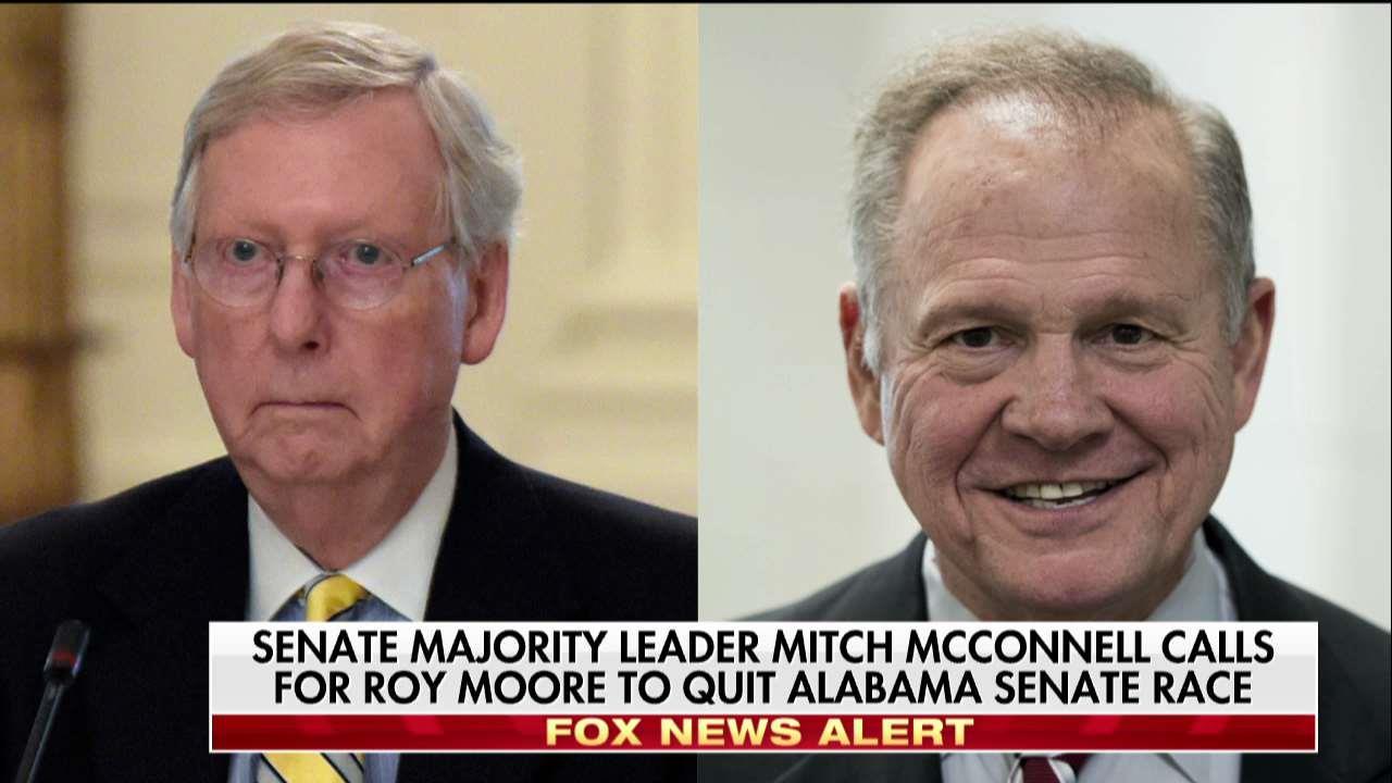 Mitch McConnell: 'I Believe the Women' on Roy Moore Sex Allegations