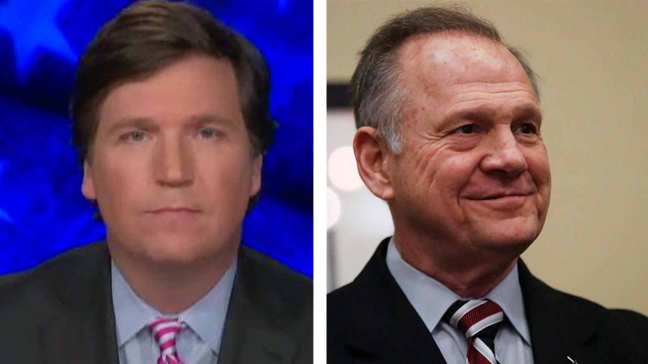 Tucker: Roy Moore hides behind faith in sex scandal