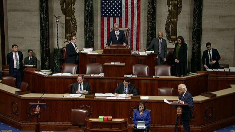 House floor debates tax overhaul package