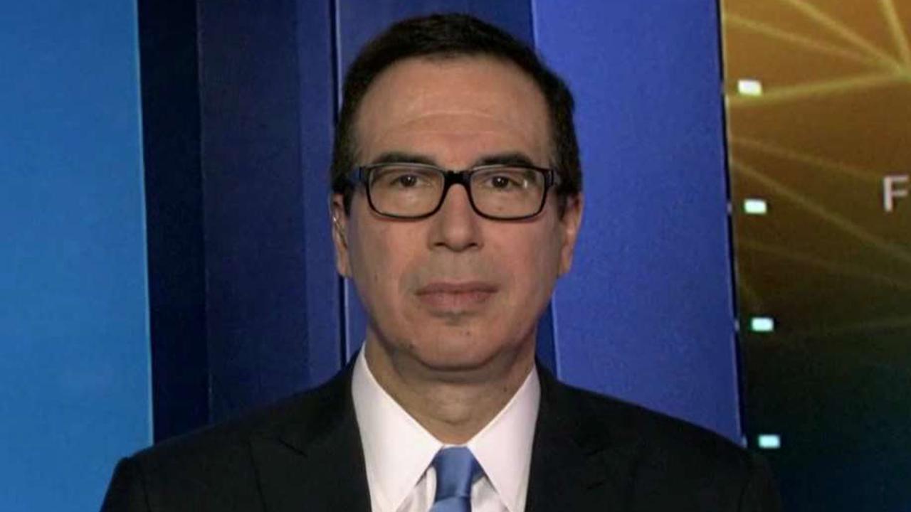 Treasury secretary discusses passage of GOP bill in the House, prospects in the Senate on 'Fox News Sunday.'