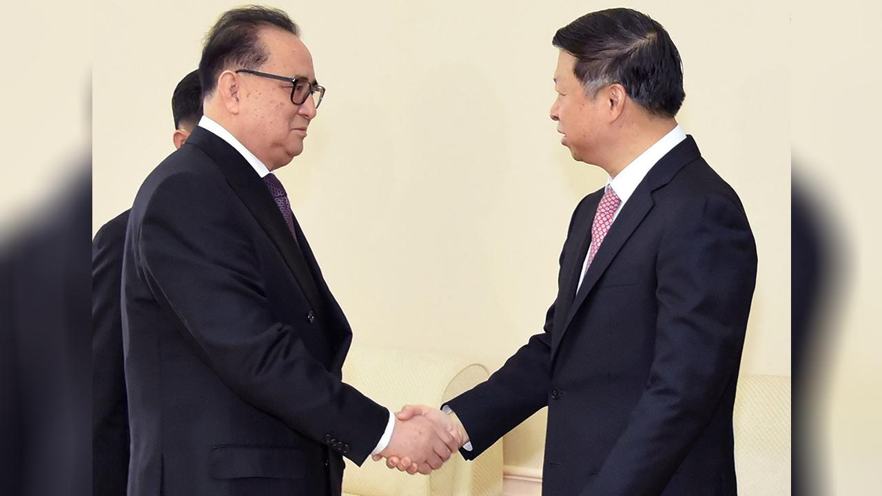 China and North Korea hold high-level talks