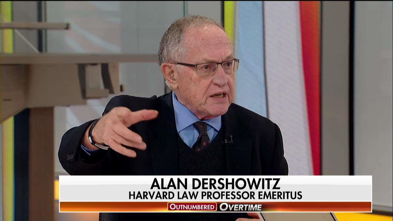 Alan Dershowitz: Special Counsel 'Going Well Beyond His Authority as Prosecutor'