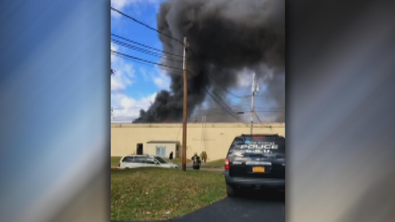 Major fire at New York cosmetics factory