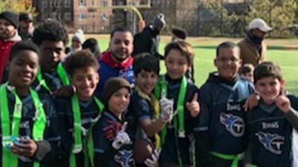 Kimberly's son helps lead team to flag football title