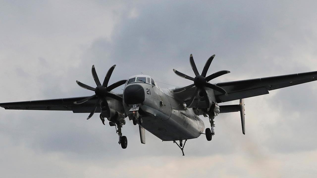 3 missing after Navy plane crashes in the Pacific