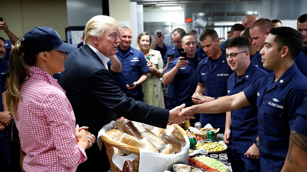 Trump shows appreciation for service members on Thanksgiving