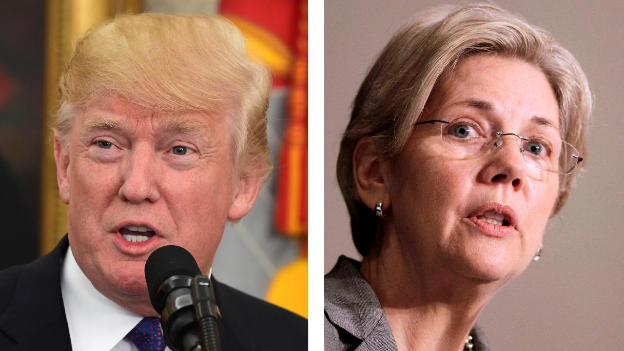Trump jabs at Sen. Warren while honoring Native Americans