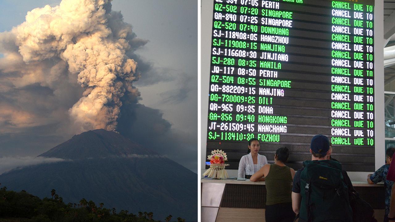 Global worries as volcanic eruption threatens Bali