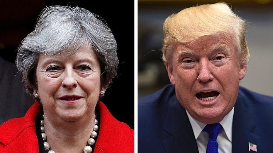 British PM condemns Trump for retweeting inflammatory videos	