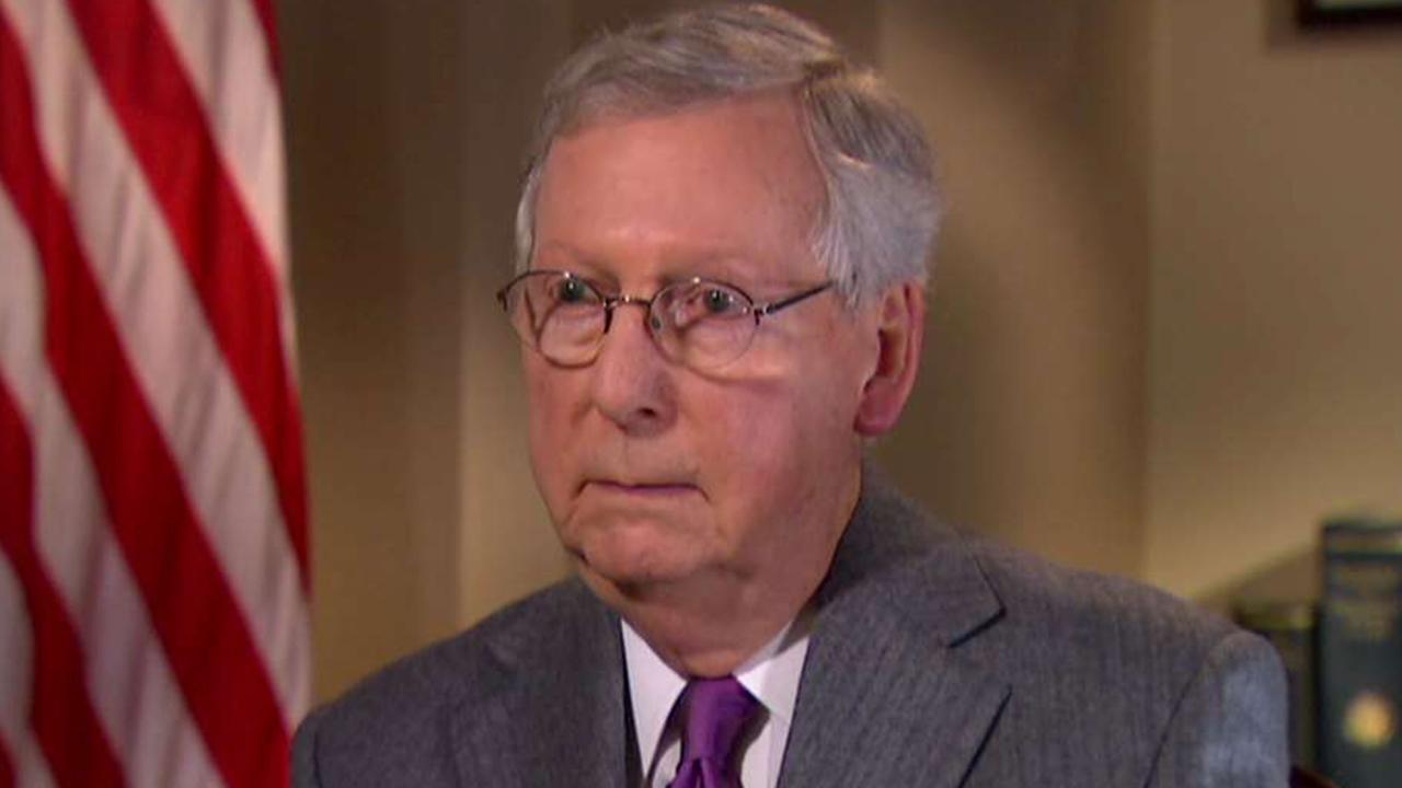 McConnell defends President Trump's mental state