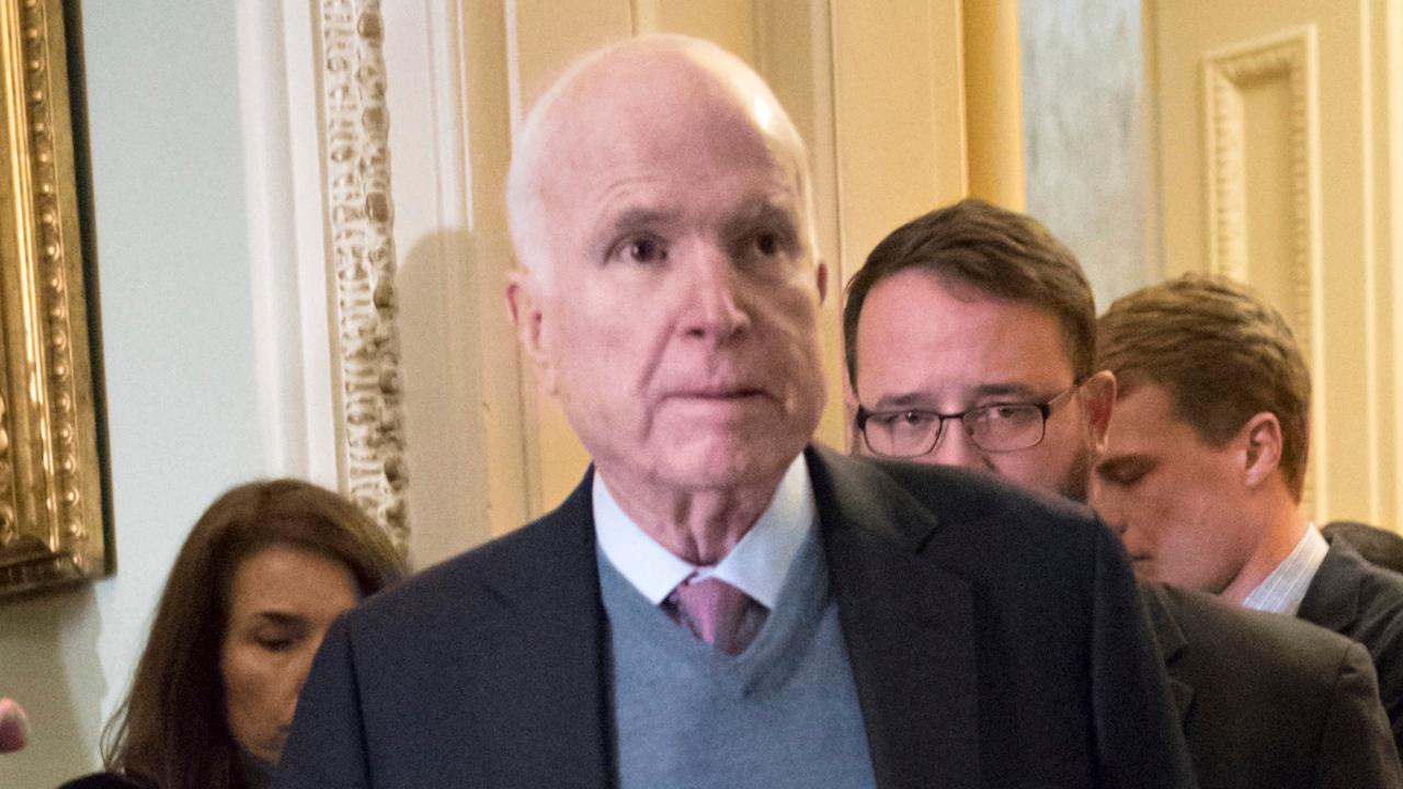 McCain's support for the tax bill gives Republicans momentum