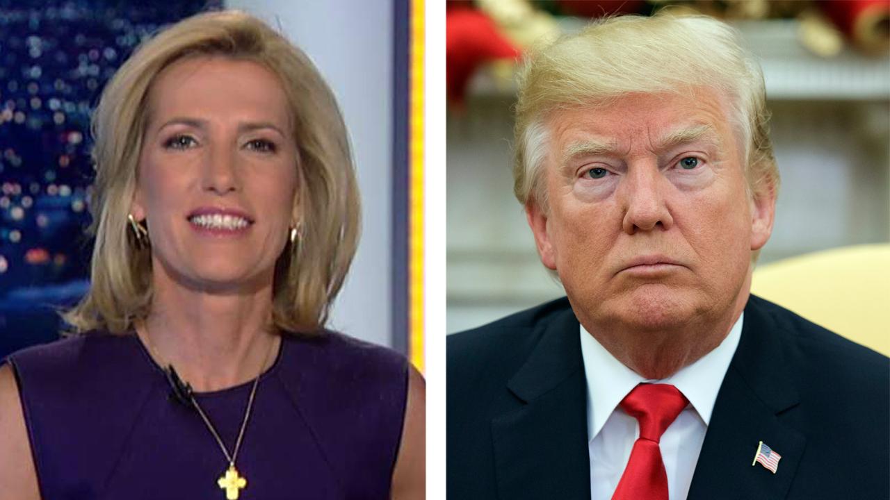 Ingraham: Who is really crazy, Trump or the media?