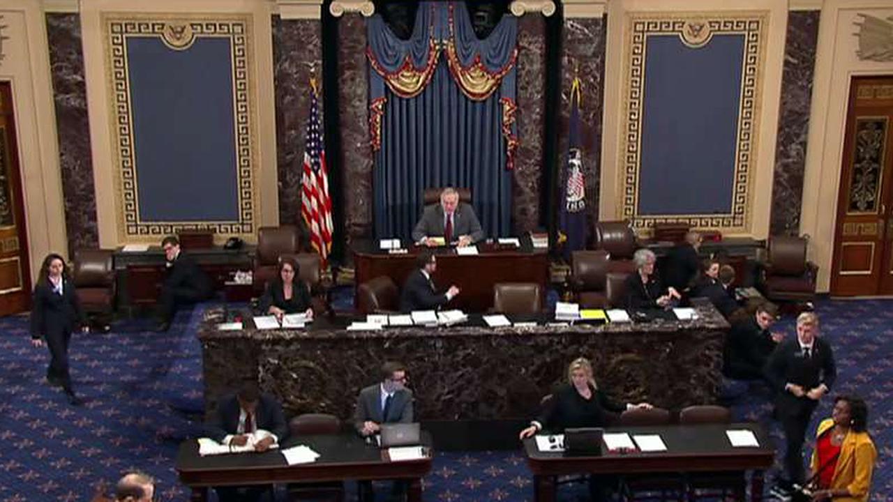 Senate on the brink of landmark tax vote