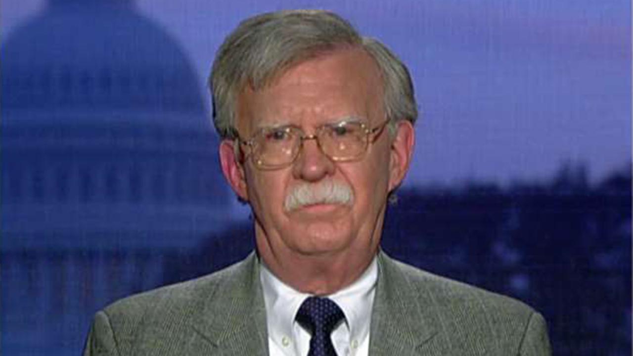 Bolton speaks out about strategic threats facing the US