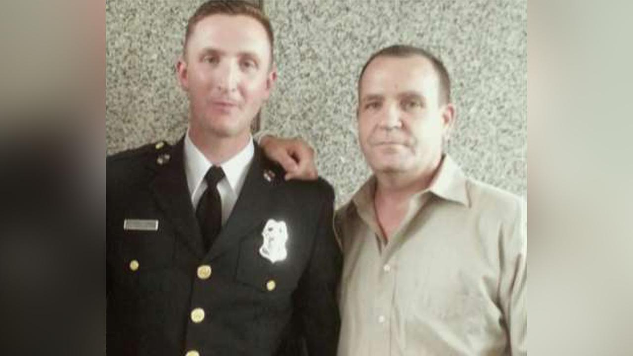 Father of Baltimore officer on his son returning to work