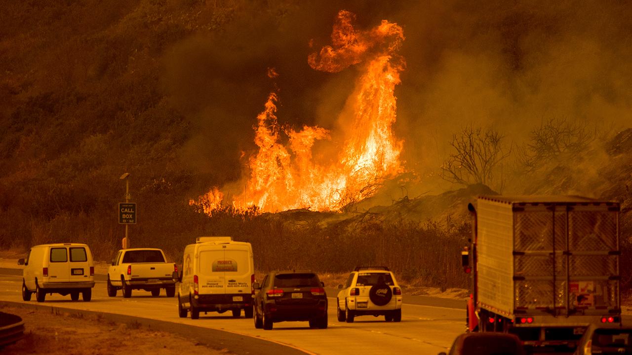 Devastating wildfires sweep across southern California
