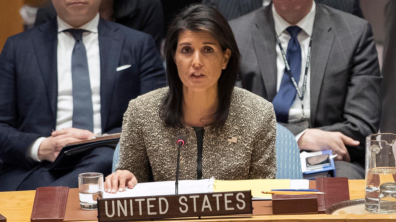 Haley: US deeply committed to achieving a peace agreement