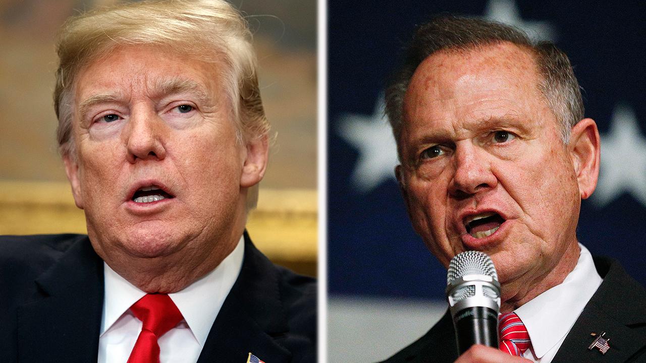 Report: White House doesn't want Trump pictured with Moore