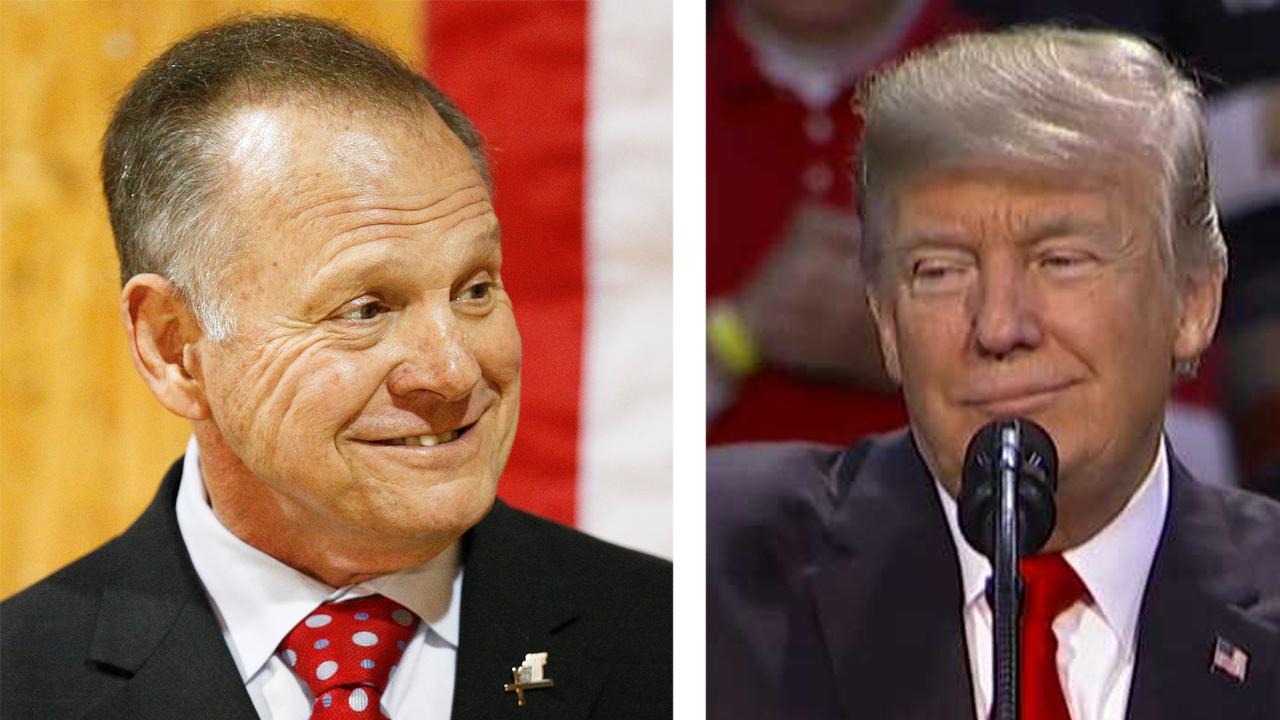 President Trump: Get out and vote for Roy Moore
