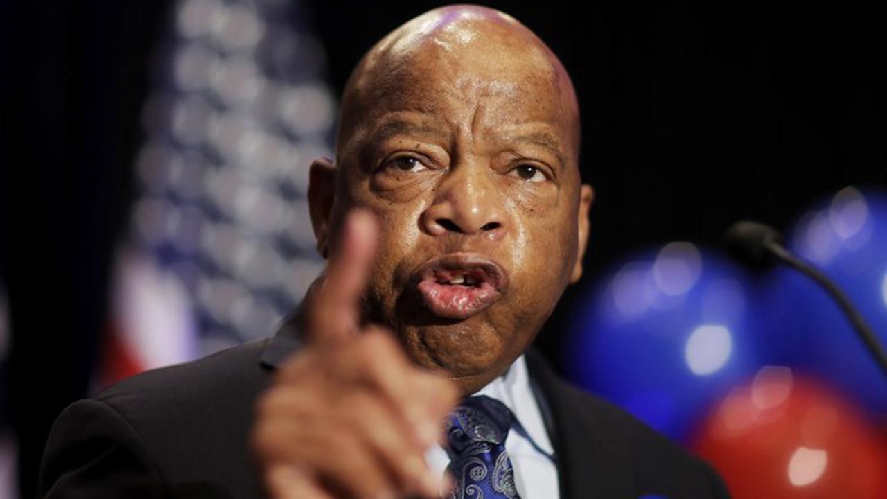 Rep. Lewis to skip civil rights event over Trump's presence