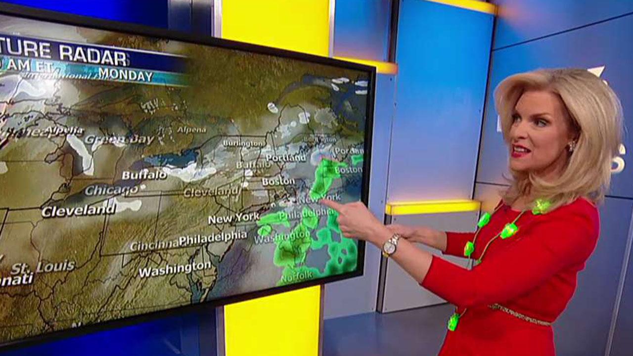 National forecast for Monday, December 11