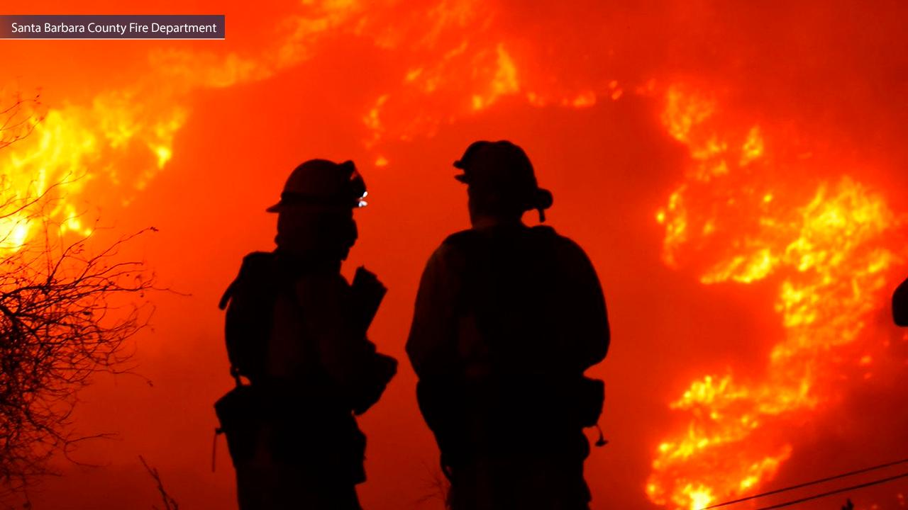 Calif. firefighters cautiously optimistic as winds die down