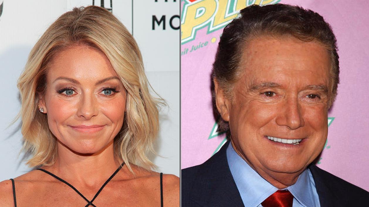 Kelly Ripa Regis Philbin Had A Strict No Talking Off Camera Rule On Live Fox News