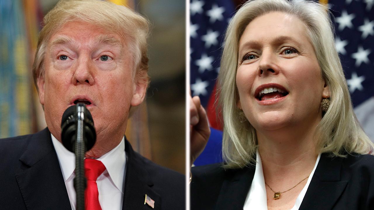 White House looks to move past Trump-Gillibrand feud