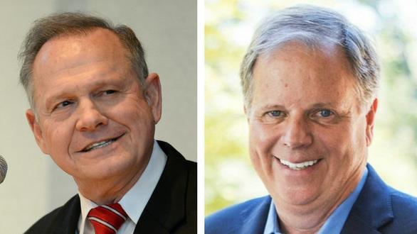 Voters choose between Roy Moore and Doug Jones