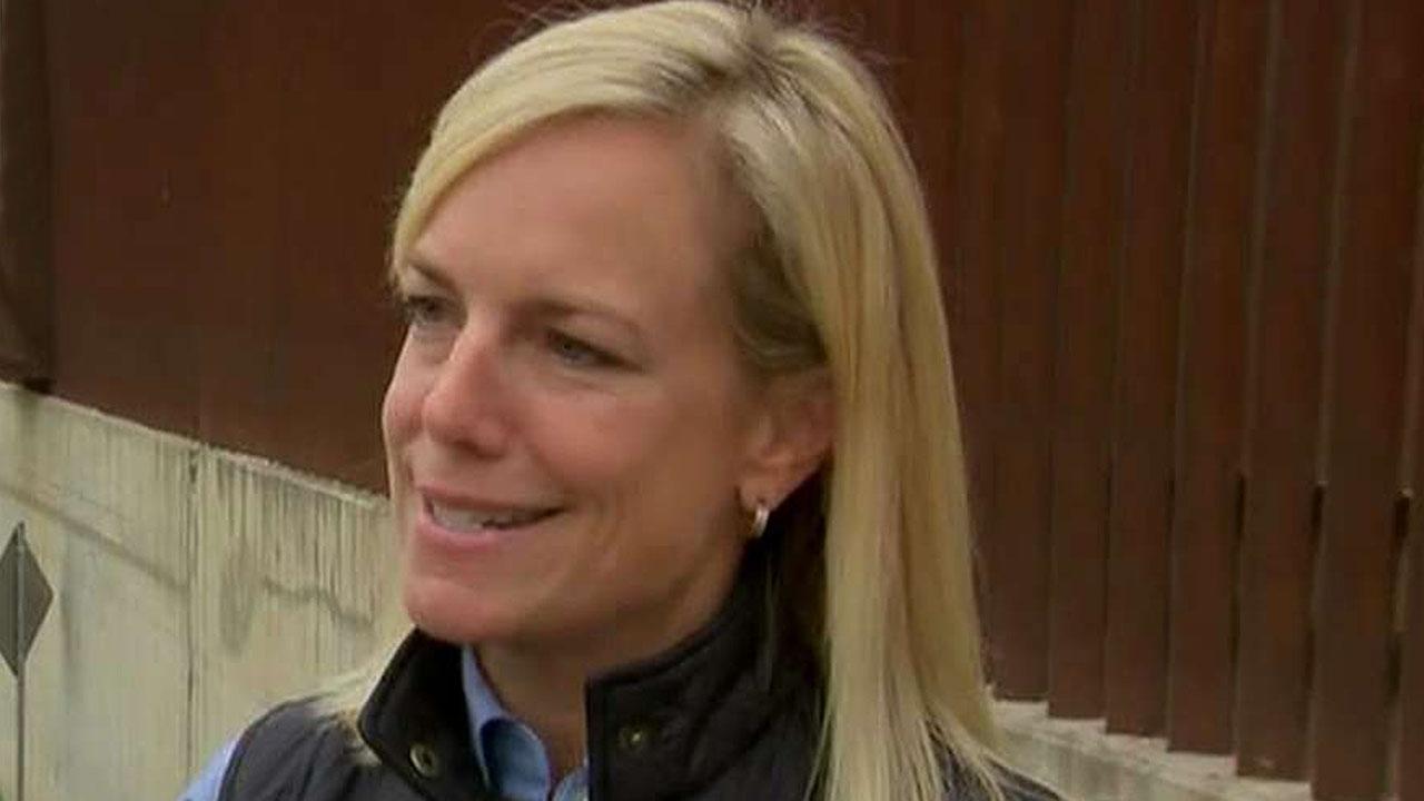 DHS Sec'y Nielsen tours southern border with 'Fox & Friends'