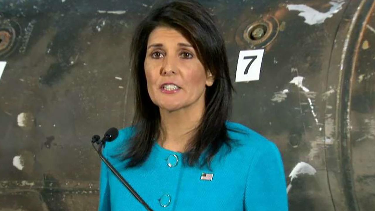 Haley: Iran cannot be allowed to continue aggressive actions