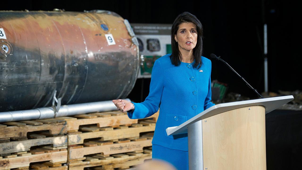 Amb. Nikki Haley accuses Iran of violating nuclear agreement