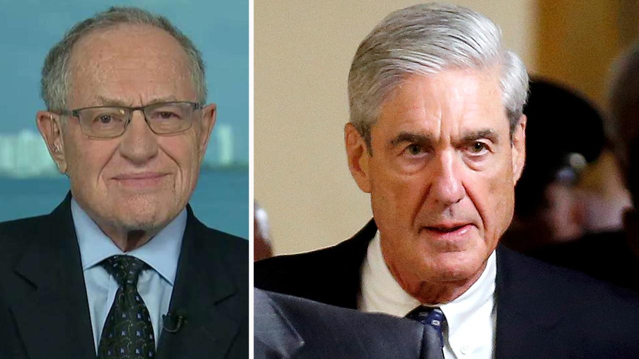 Dershowitz: Mueller foolishly handled transition team emails