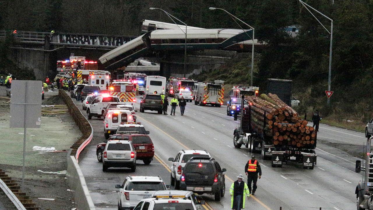 Official: At least six people killed in train derailment