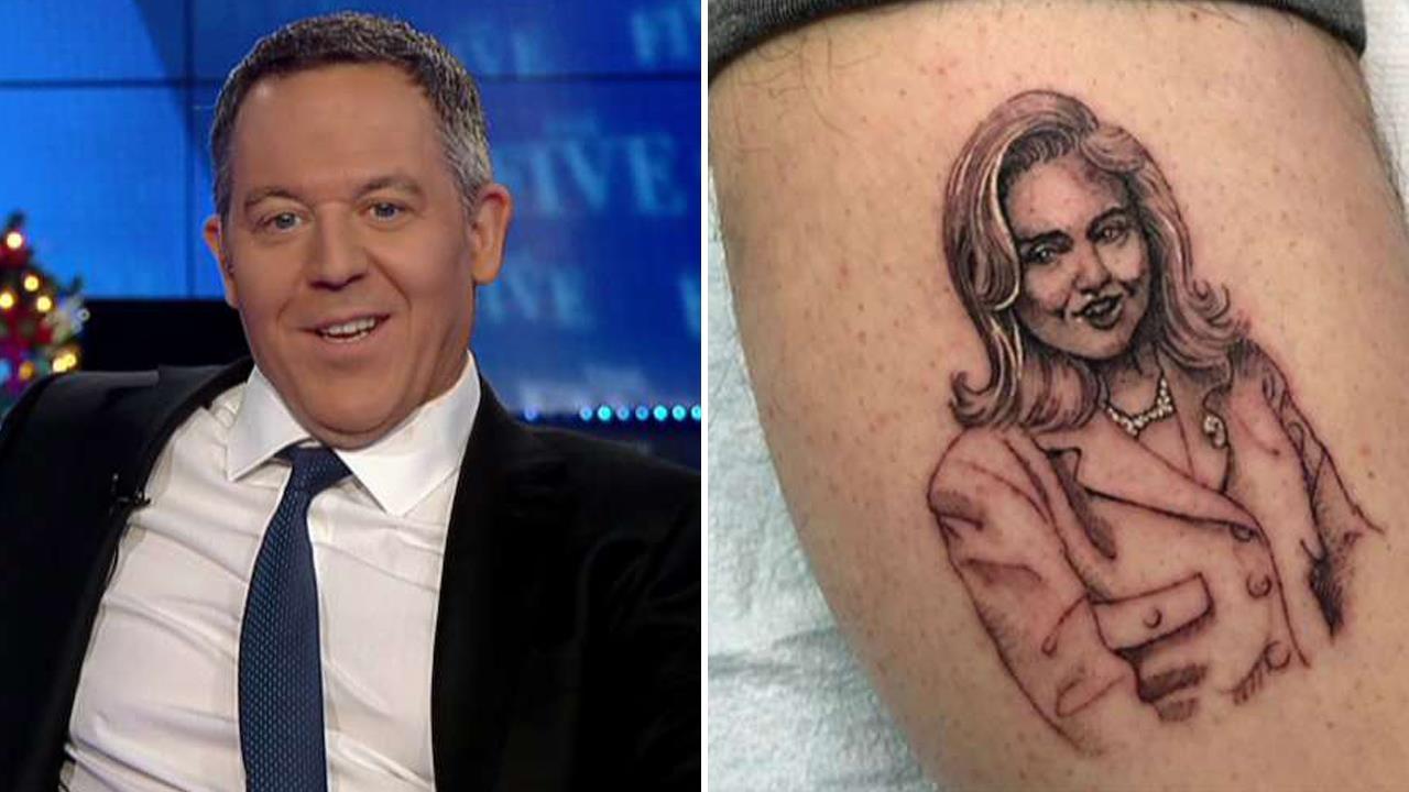 Gutfeld: SNL actor gets a Hillary tattoo