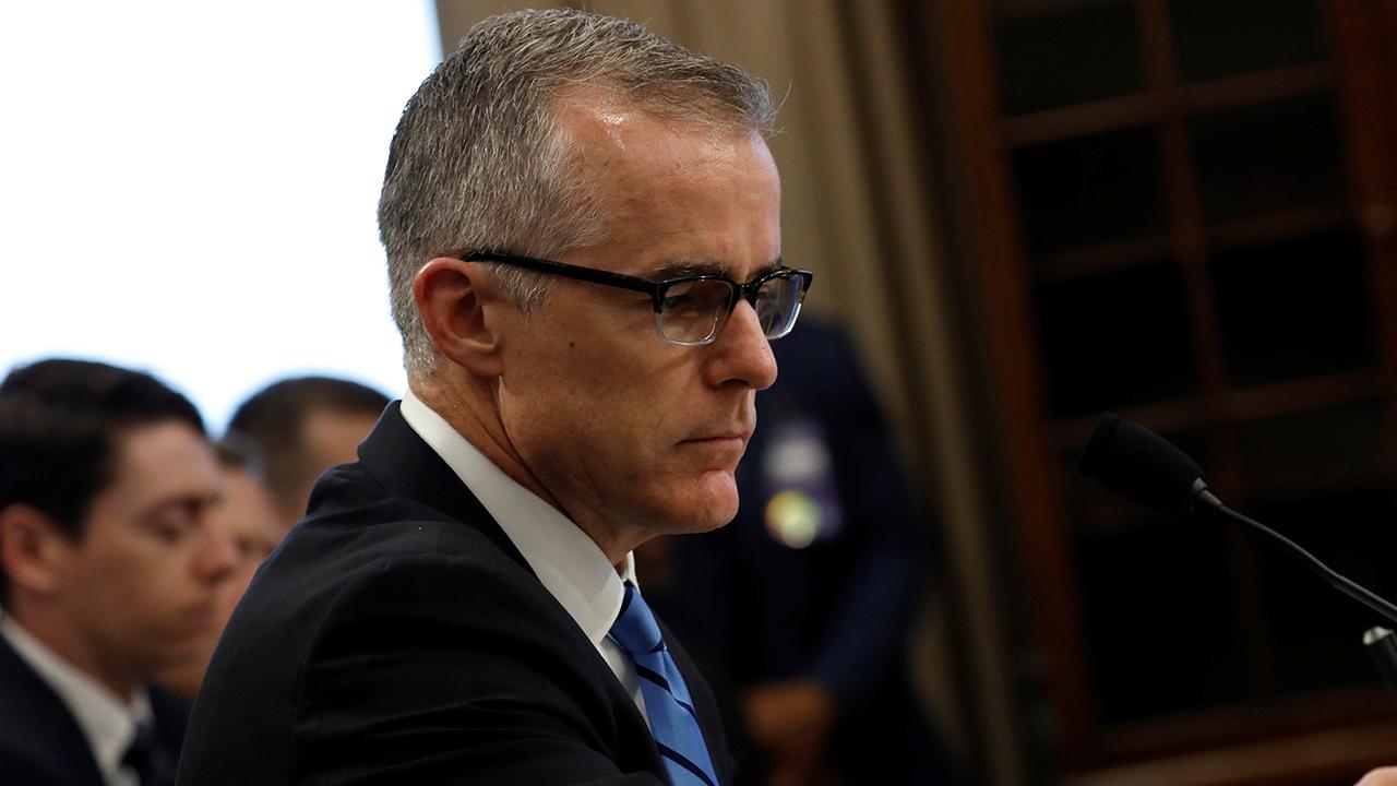 McCabe testifies on possible bias in Russia, Clinton probes