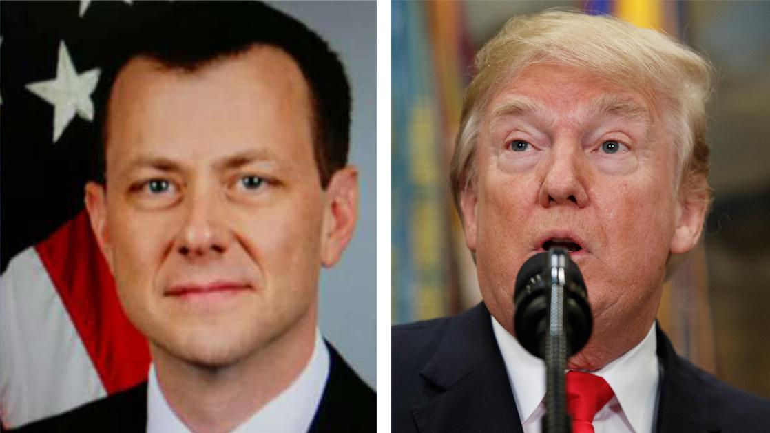 Why did Strzok need an insurance policy against Trump?