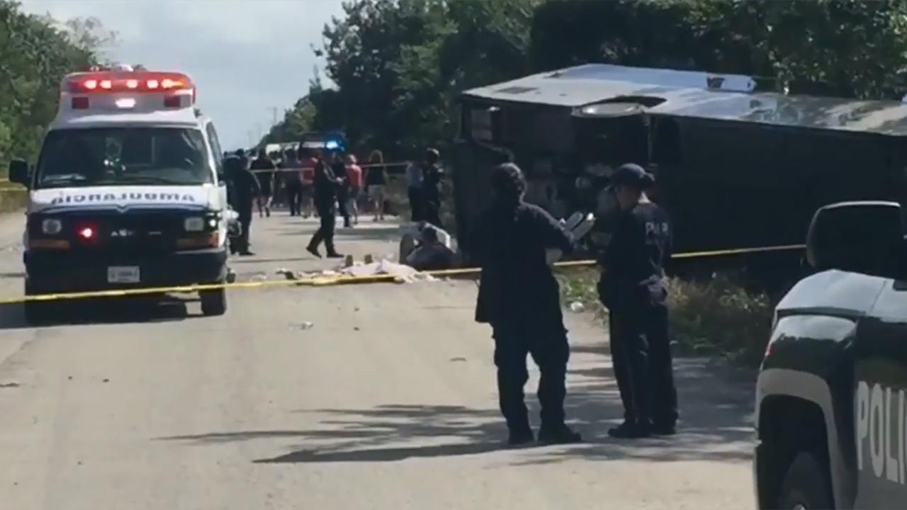 American tourists among the dead in Mexico bus crash