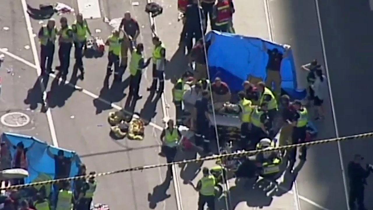 Several injured after SUV rams pedestrians in Australia