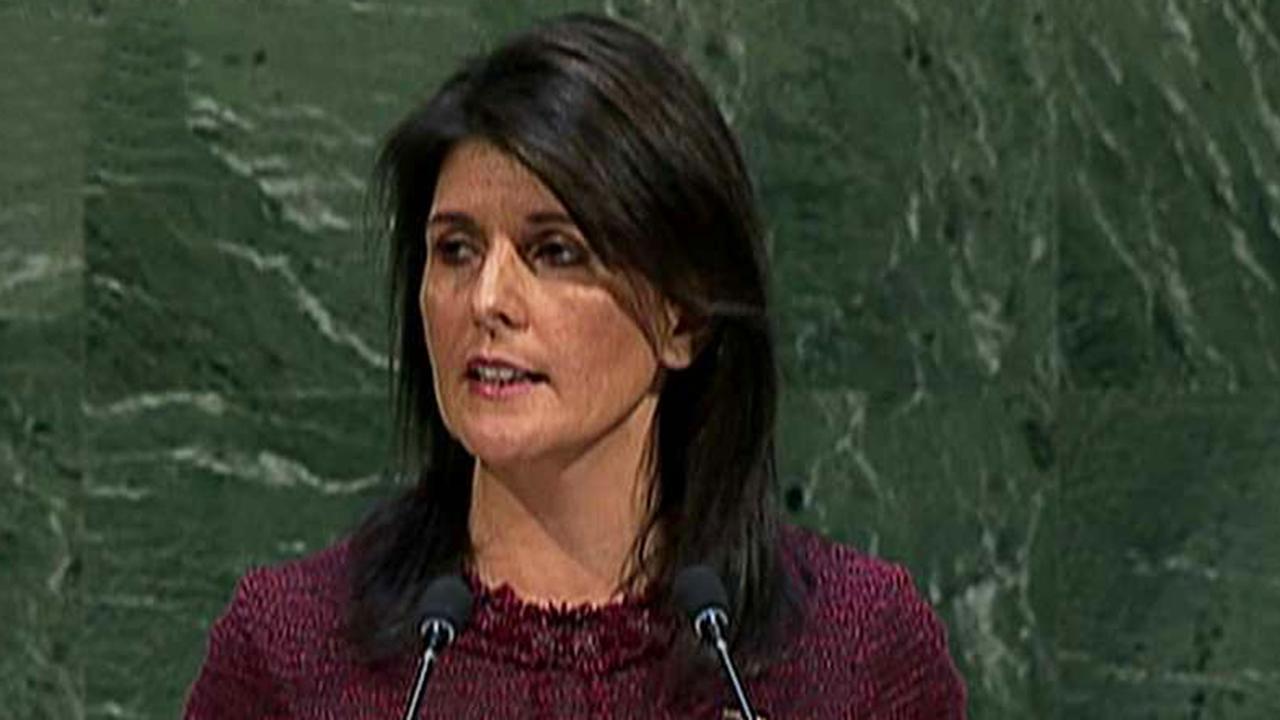 Haley: 'The US will remember this day'