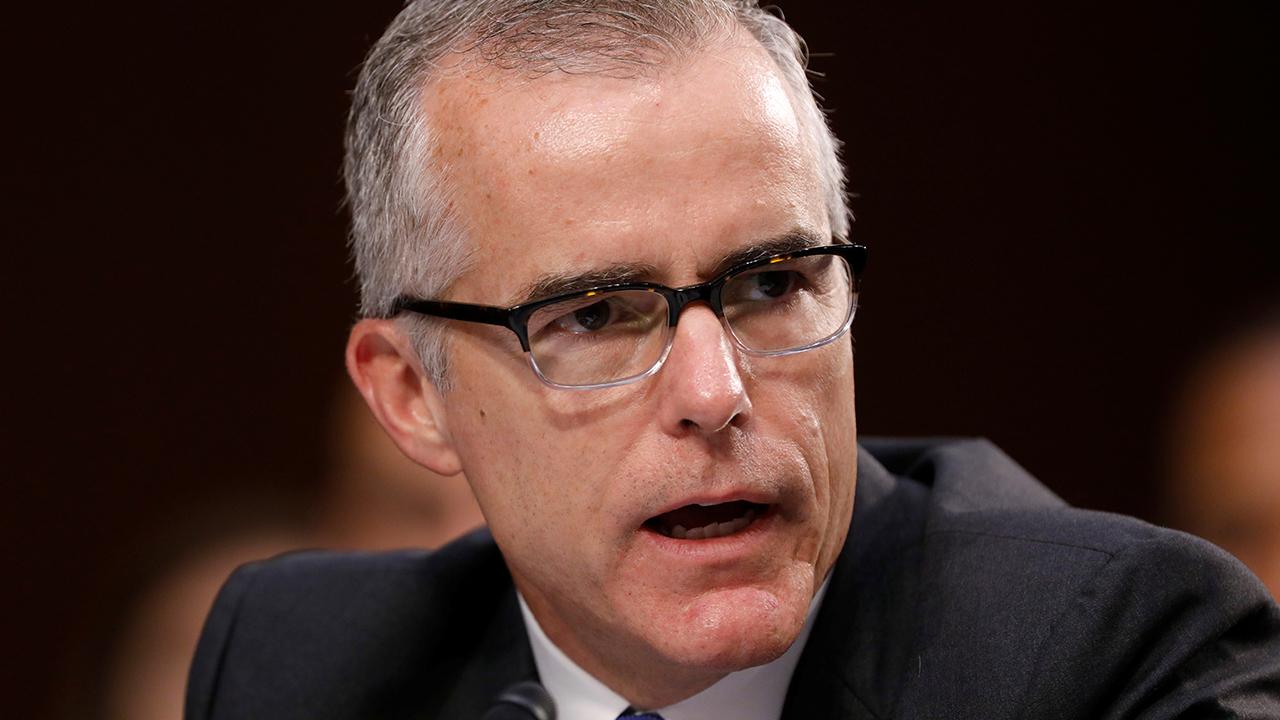 FBI's Andrew McCabe is eligible for retirement in 2018