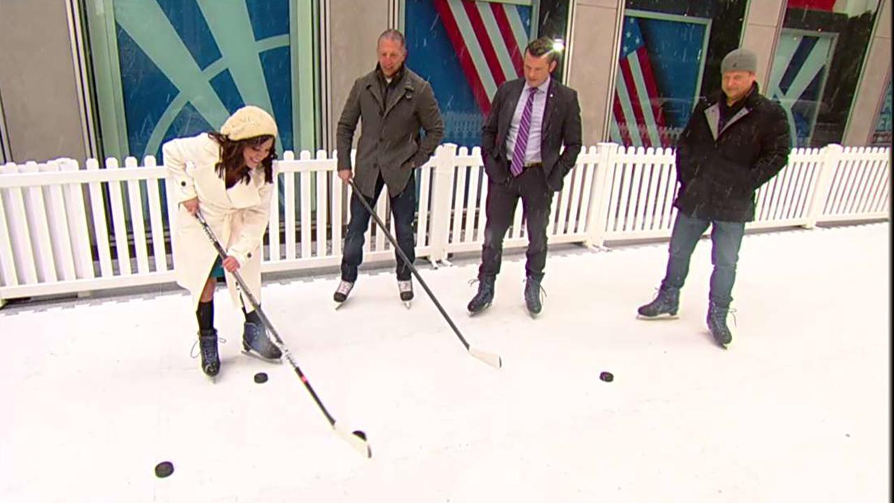 Ice skating lessons from a former NHL player