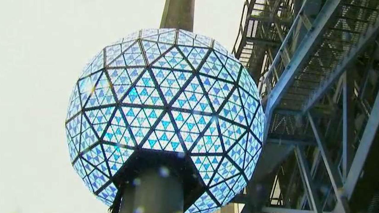 New Year's Eve ball tested ahead of Times Square celebration