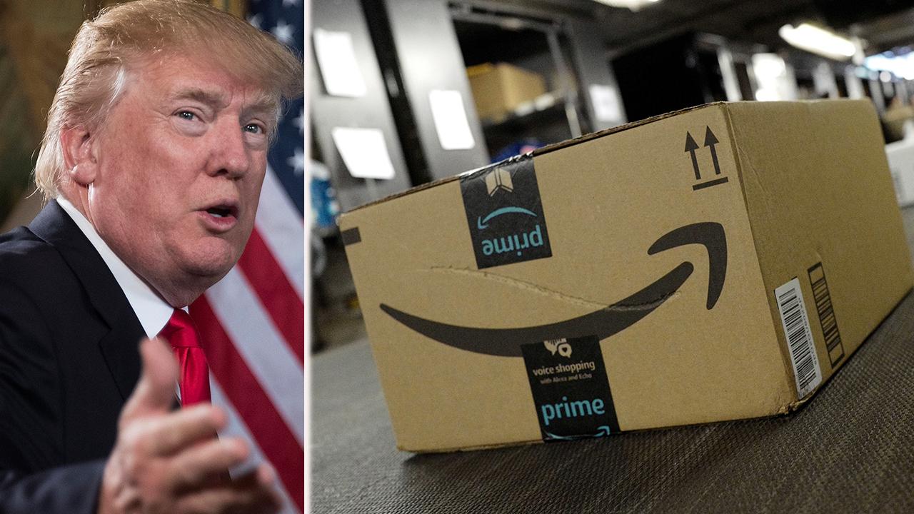 Trump takes aim at Amazon and the US Postal Service