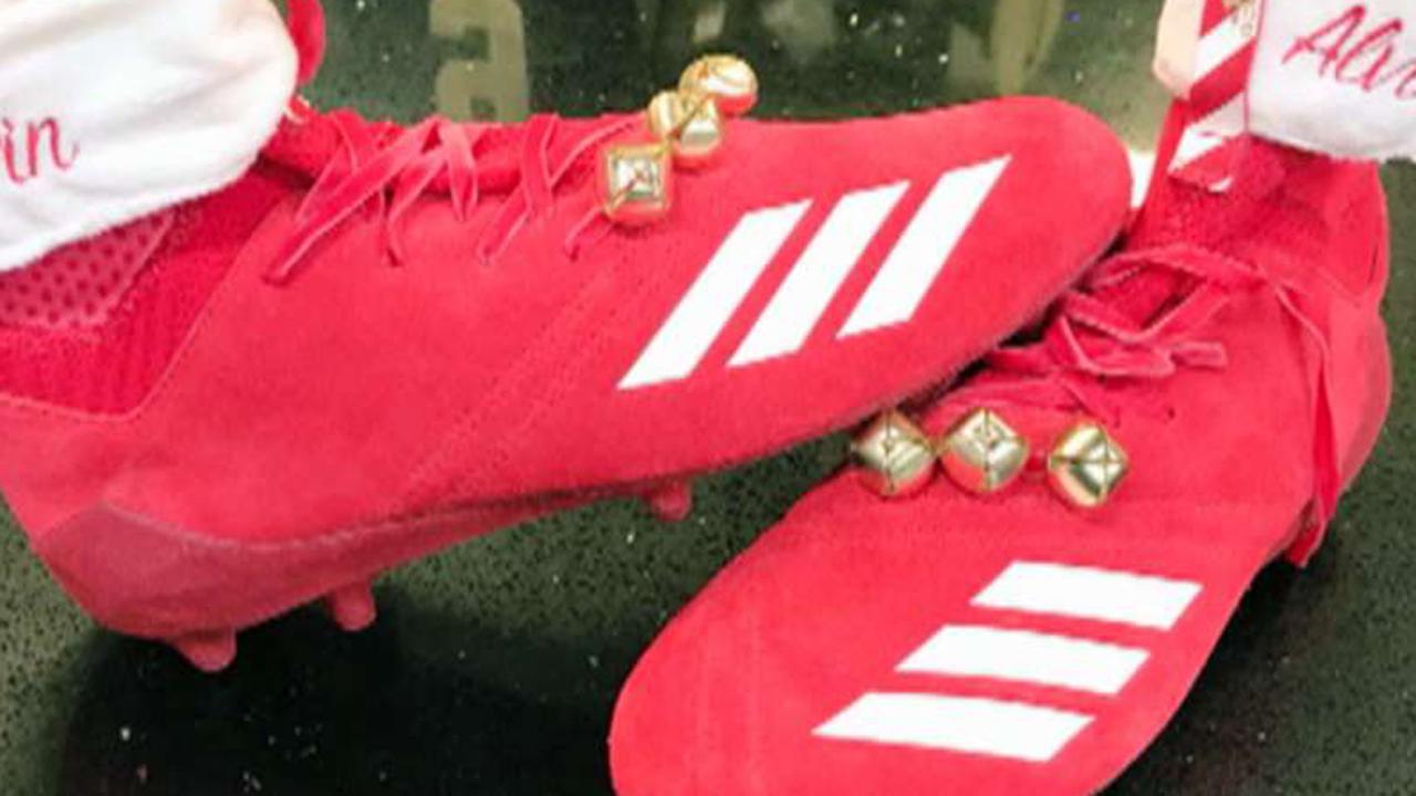 NFL player fined over Christmas-themed cleats