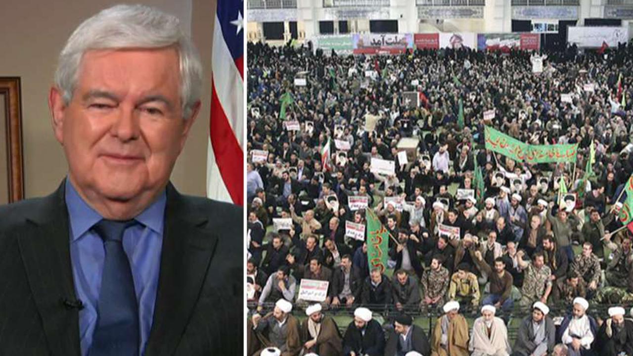Newt Gingrich on Iran protests, 2018 political landscape