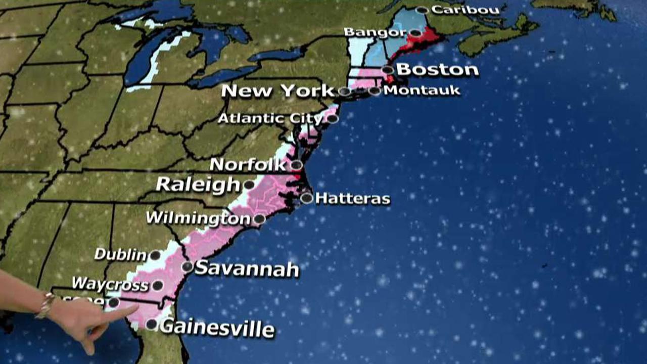 Florida, Georgia could see historic snowfall in winter blast