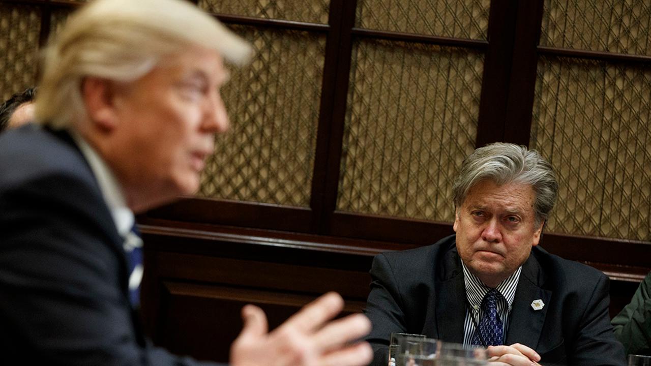 Trump hits back at Bannon: He lost his job and lost his mind